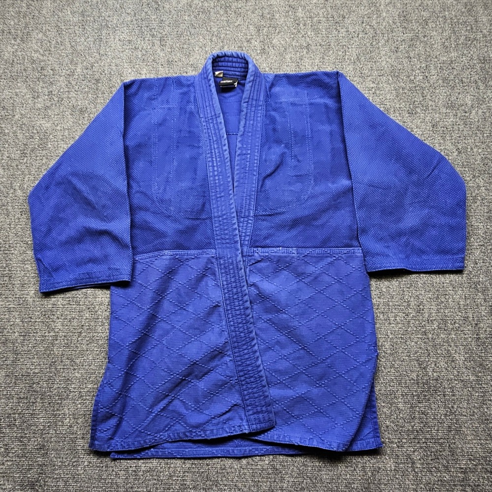 Century Blue Judo Gi Top Size 2 Martial Arts Uniform Jacket 100% Cotton